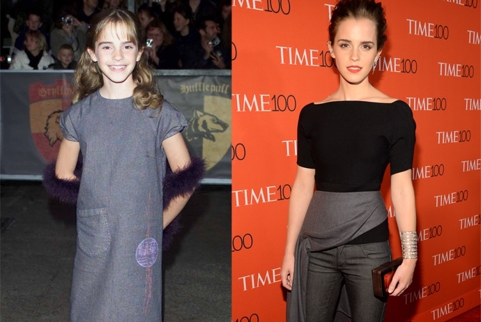 20 celebrities on the red carpet from the childhood