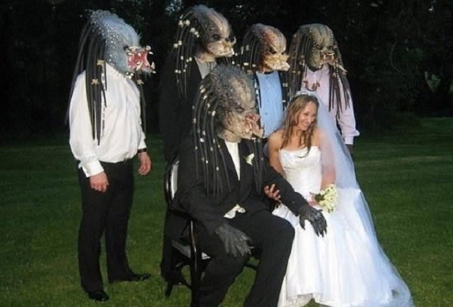 13 funny wedding photos