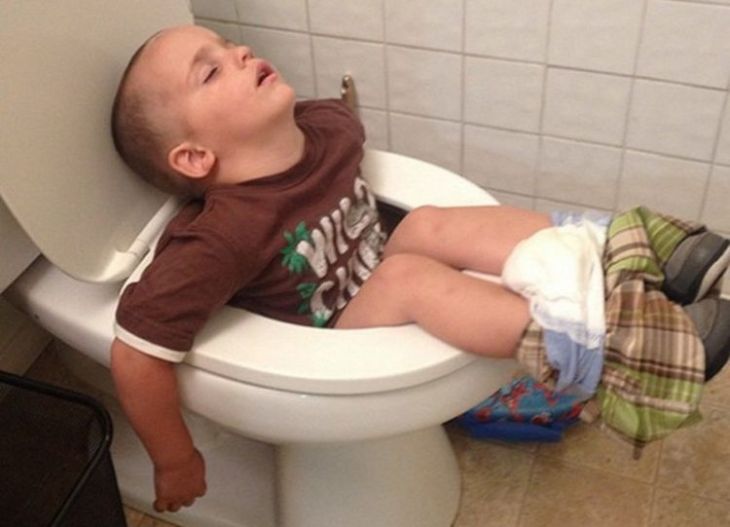 At home with dad: the funniest photos