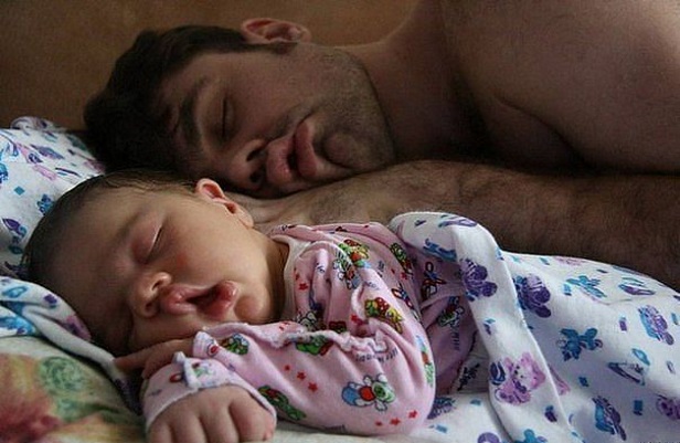 At home with dad: the funniest photos