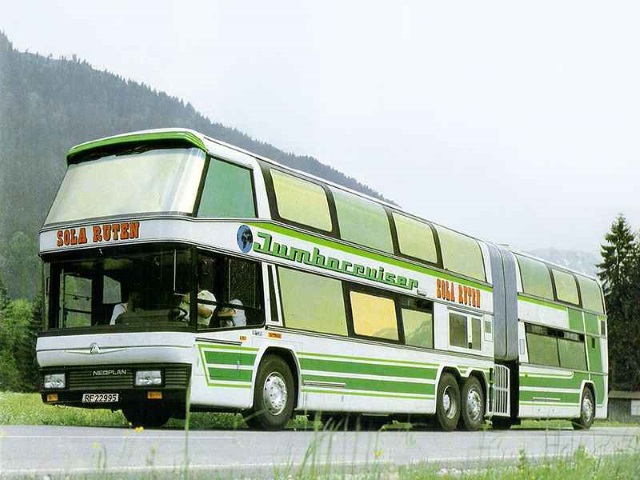 The longest and most spacious buses in the world