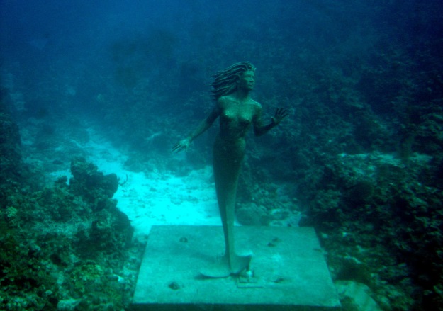 Underwater art: unique attractions