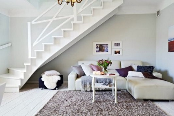 How to use the space under the stairs: the most original ideas