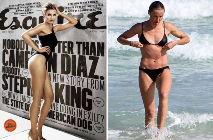 The stars on the covers of magazines and in real life: a shocking difference