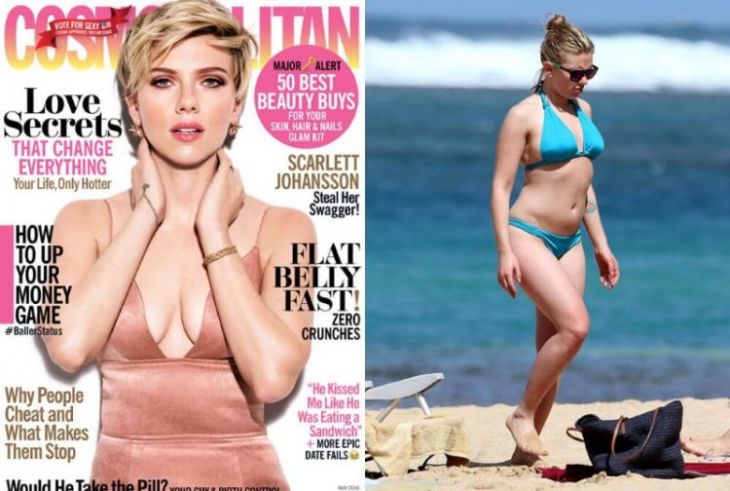 The stars on the covers of magazines and in real life: a shocking difference