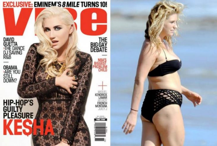 The stars on the covers of magazines and in real life: a shocking difference