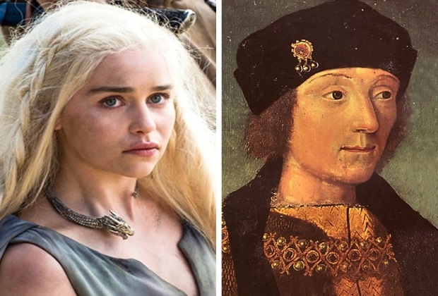 Historical figures that inspired the creator of "Game of Thrones"