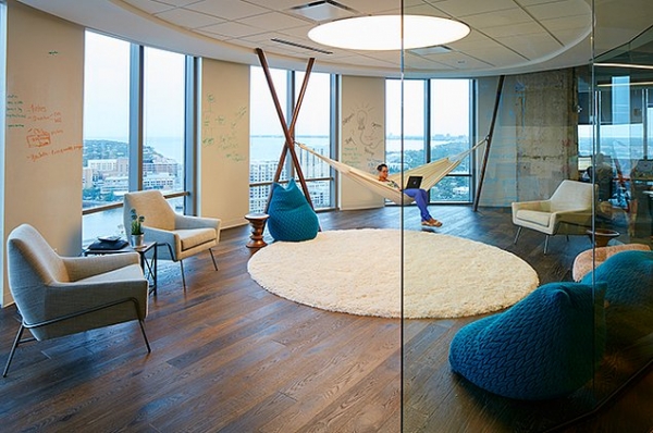 Home atmosphere: 10 cool office’s designs