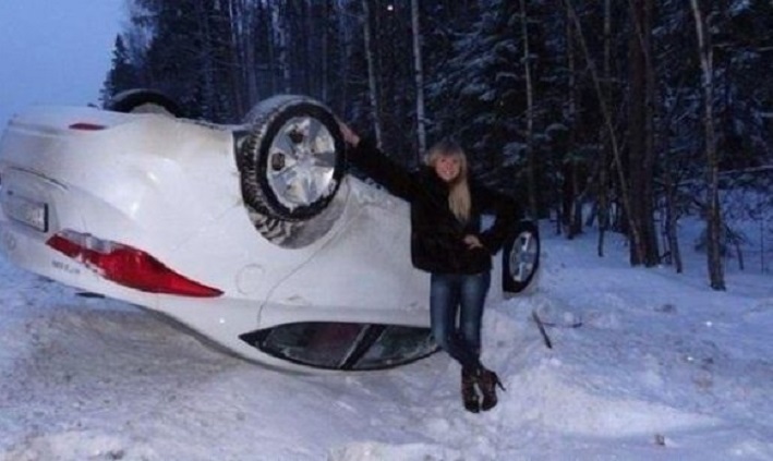 Driving woman, 25 FUNNY PHOTOS