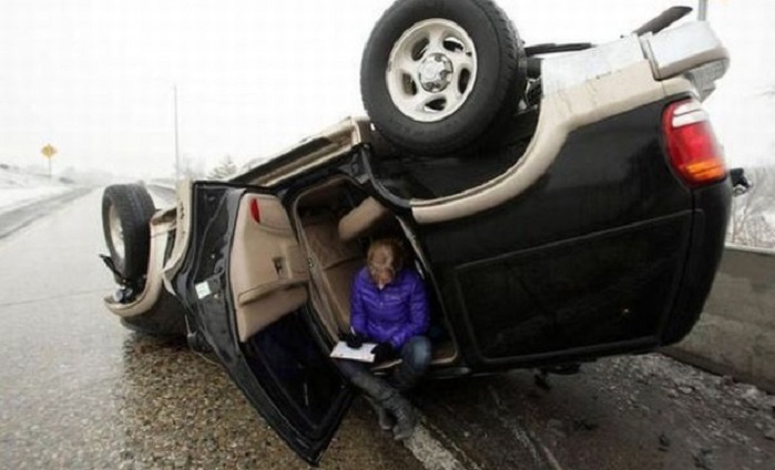 Driving woman, 25 FUNNY PHOTOS