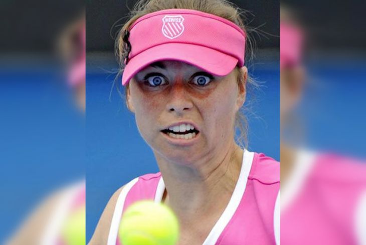 Tennis Titters: A Collection of Funny Photos in Women's Tennis