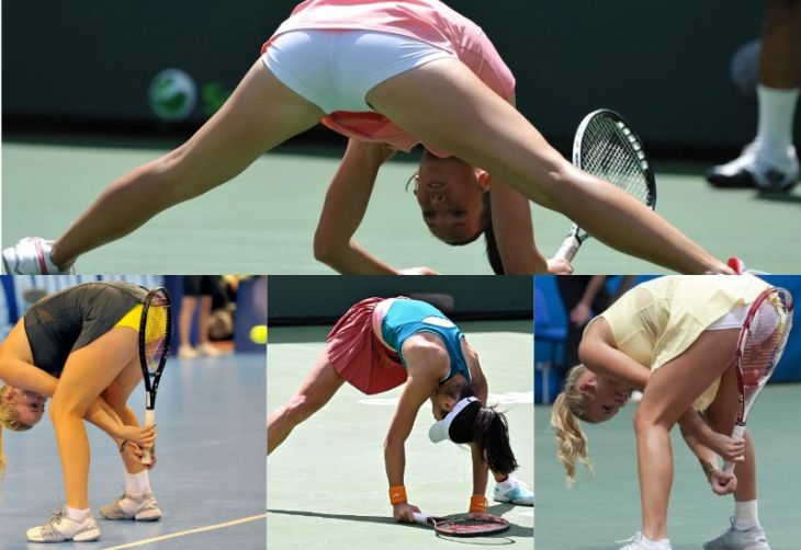 Tennis Titters: A Collection of Funny Photos in Women's Tennis