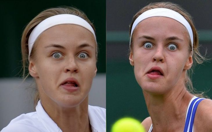 Tennis Titters: A Collection of Funny Photos in Women's Tennis